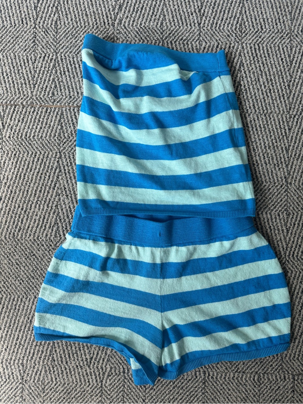 Free People Sassafrass Striped Sweater Set NWT - Picture 3 of 12